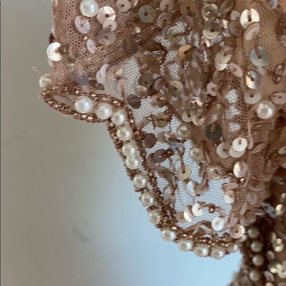 Adrianna Papell Flutter Sleeve Dress - Picture 8 of 11